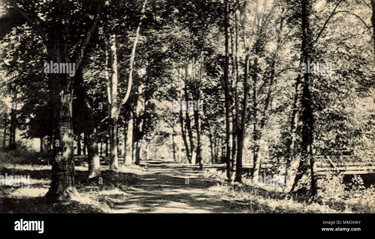 Dur à l'université. South Hadley. 1930 Banque D'Images