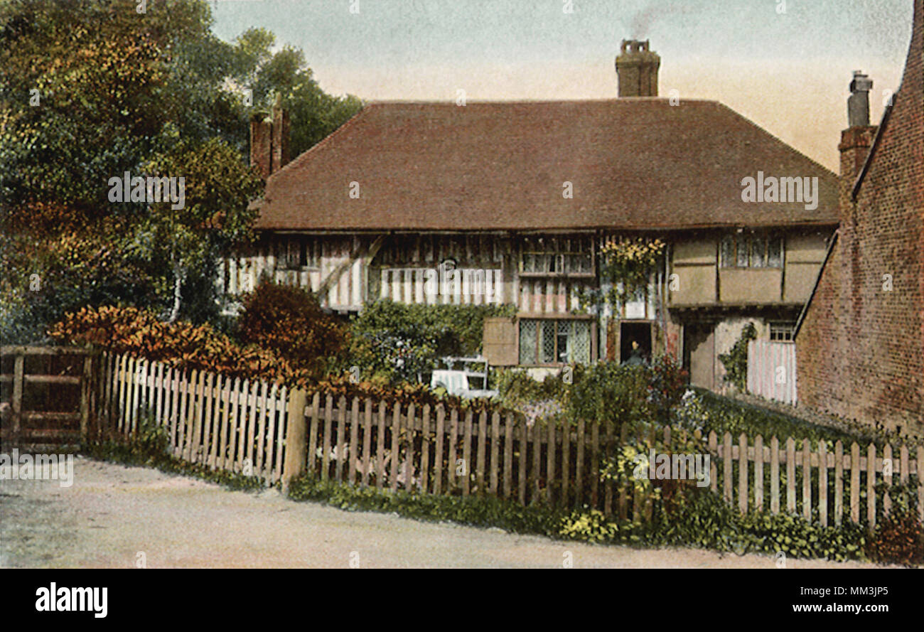 L'hôpital des pèlerins. La bataille. 1920 Banque D'Images