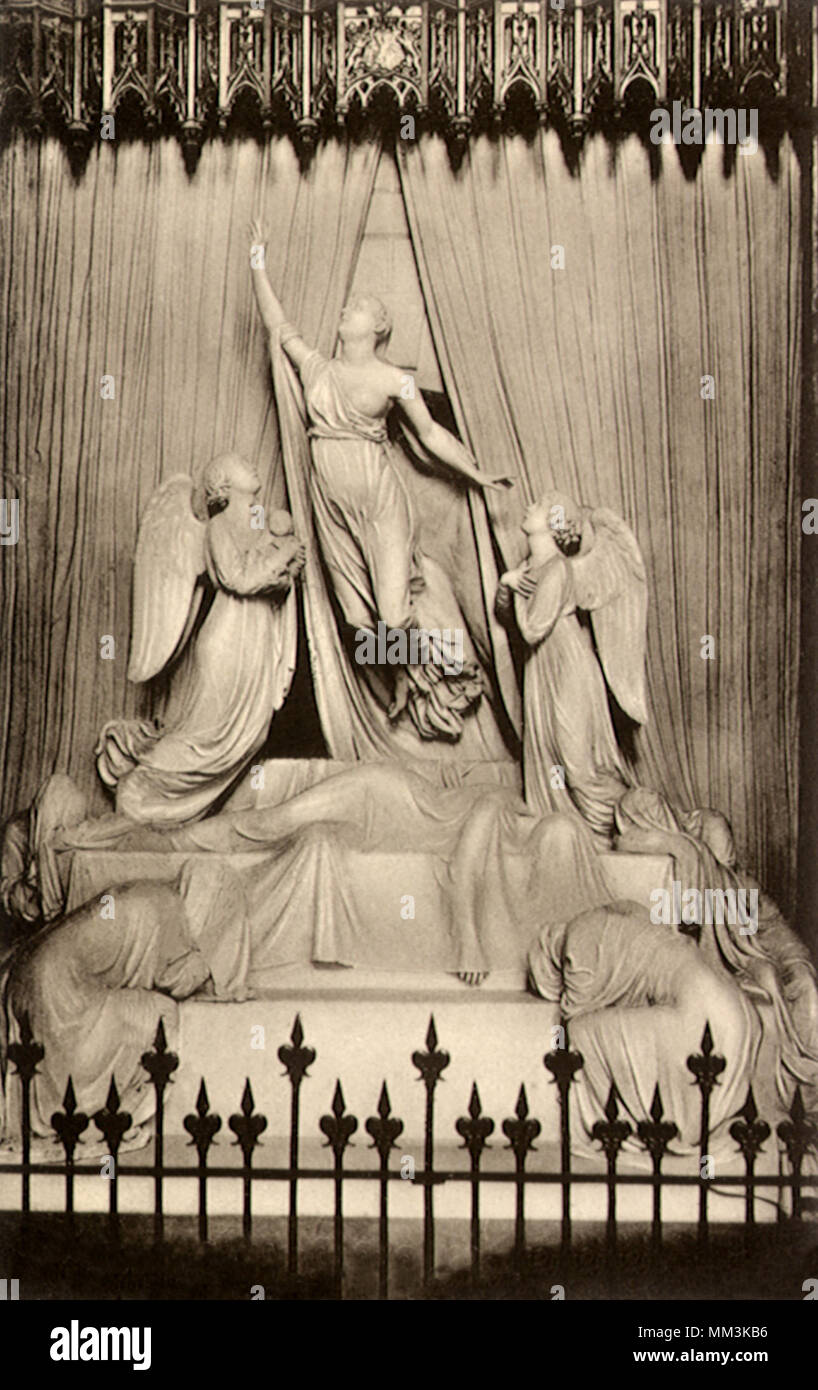 La princesse Charlotte Cénotaphe. Windsor.1905 Banque D'Images