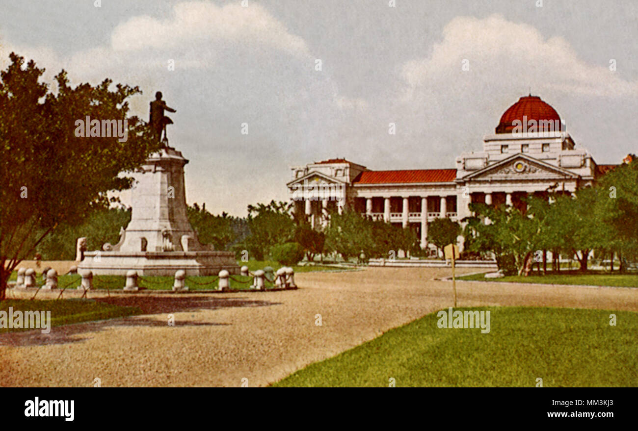 Hakubutsukan. Taihoku. 1910 Banque D'Images