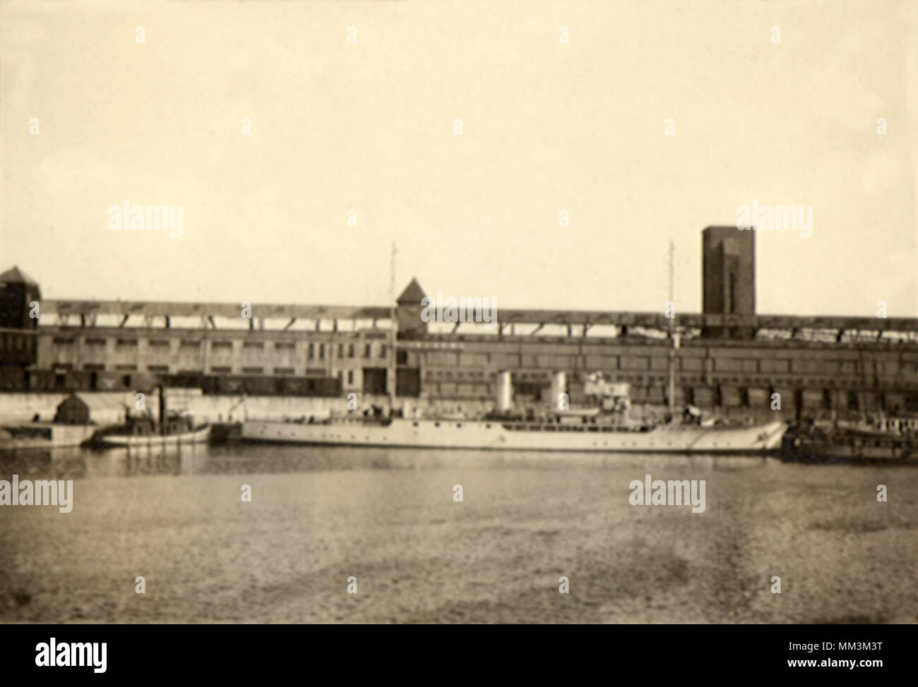 Les navires de guerre britanniques. Montréal. 1910 Banque D'Images