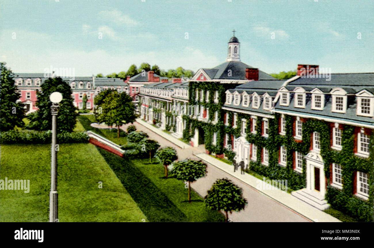 Rensselair Institut polytechnique. Troy. 1930 Banque D'Images