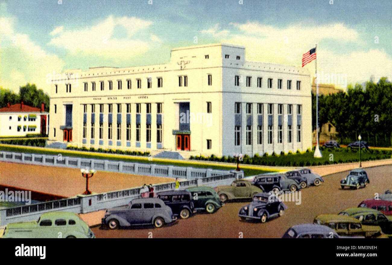 Bureau de poste. Reno. 1942 Banque D'Images