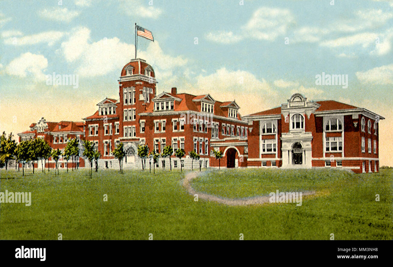 L'Université Phillips. Enid. 1920 Banque D'Images