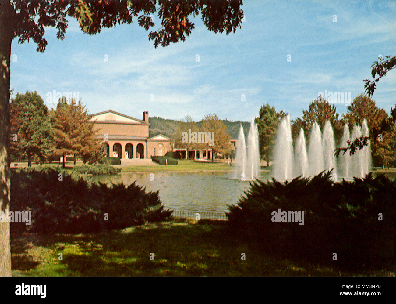 Furman University. Greenville. 1970 Banque D'Images