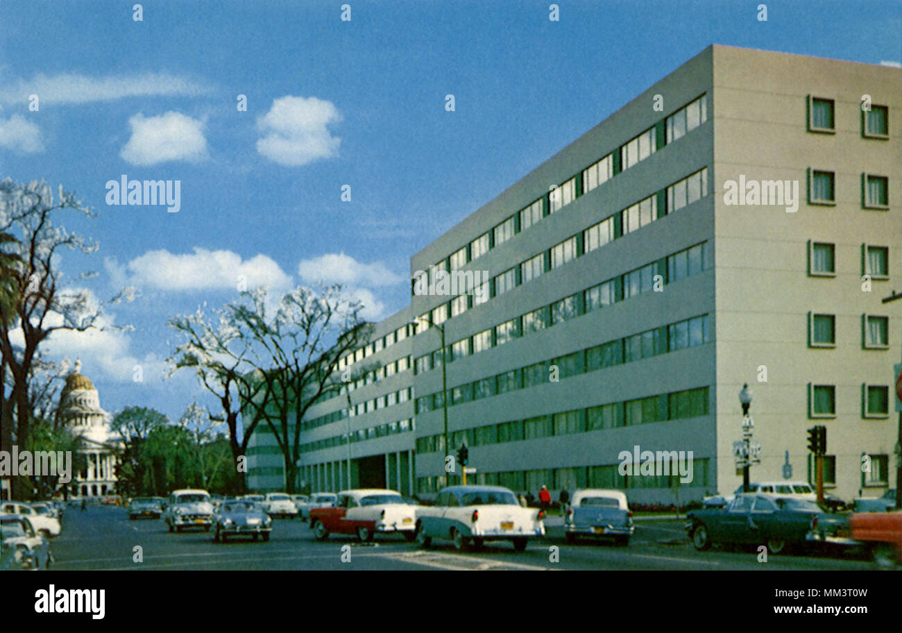 L'emploi de l'état des capacités. Sacramento. 1965 Banque D'Images