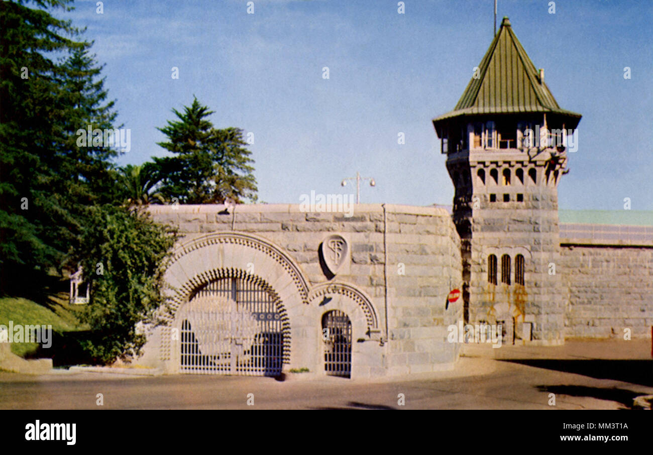 Folsom Prison d'État. Sacramento. 1965 Banque D'Images