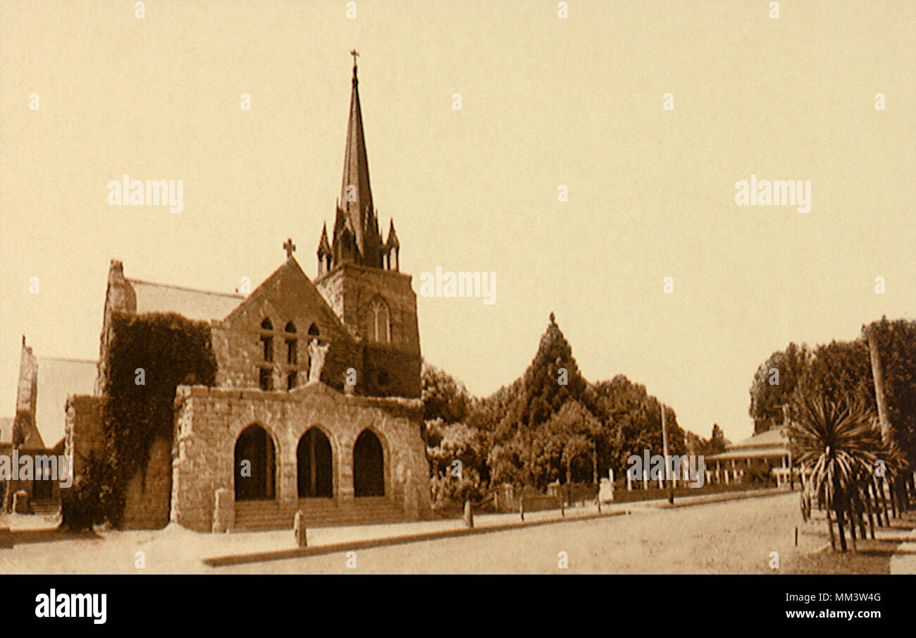 Église catholique romaine. Santa Rosa. 1910 Banque D'Images
