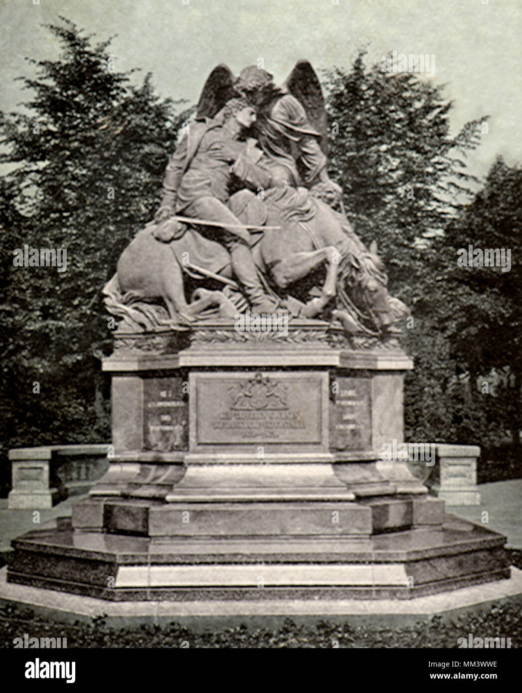 Krieger Monument. Hambourg. 1922 Banque D'Images
