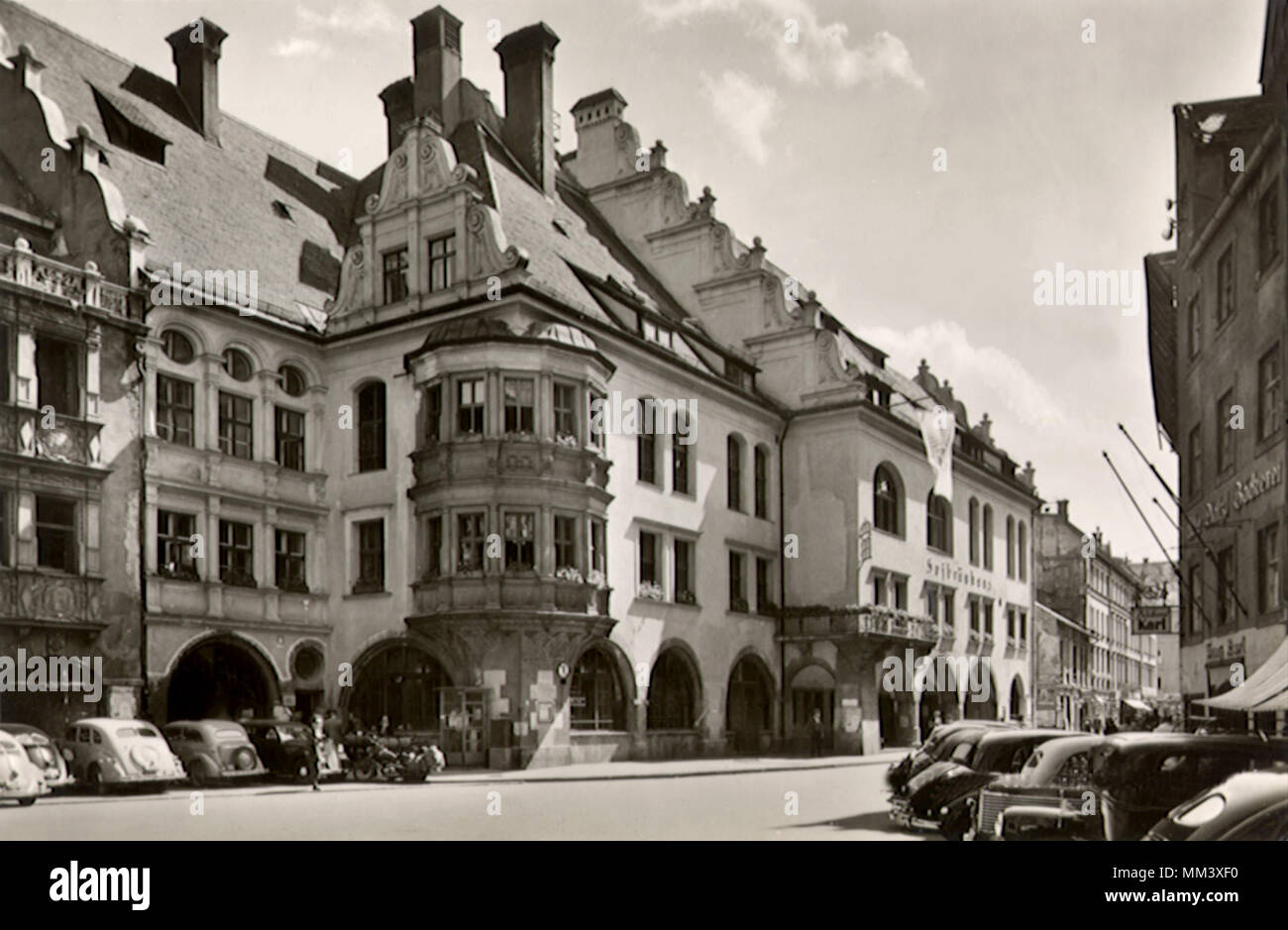 Maison Hofbraü au Plaza. München. 1930 Banque D'Images