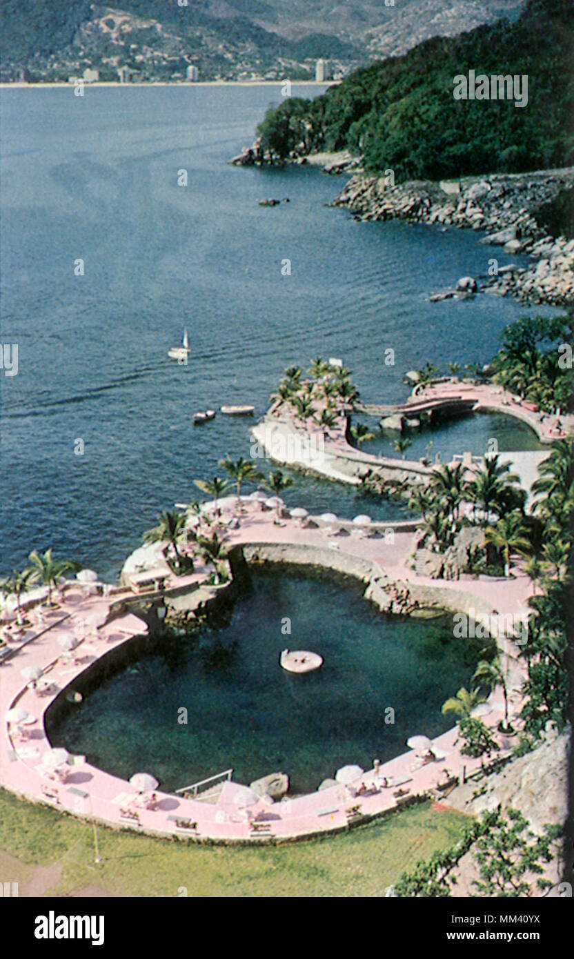 Hôtel Las Brisas. Acapulco. 1960 Photo Stock - Alamy