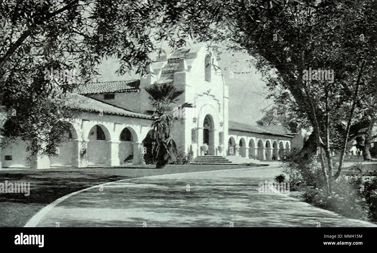 Hôtel Agua Galiente. Tijuana. 1930 Banque D'Images
