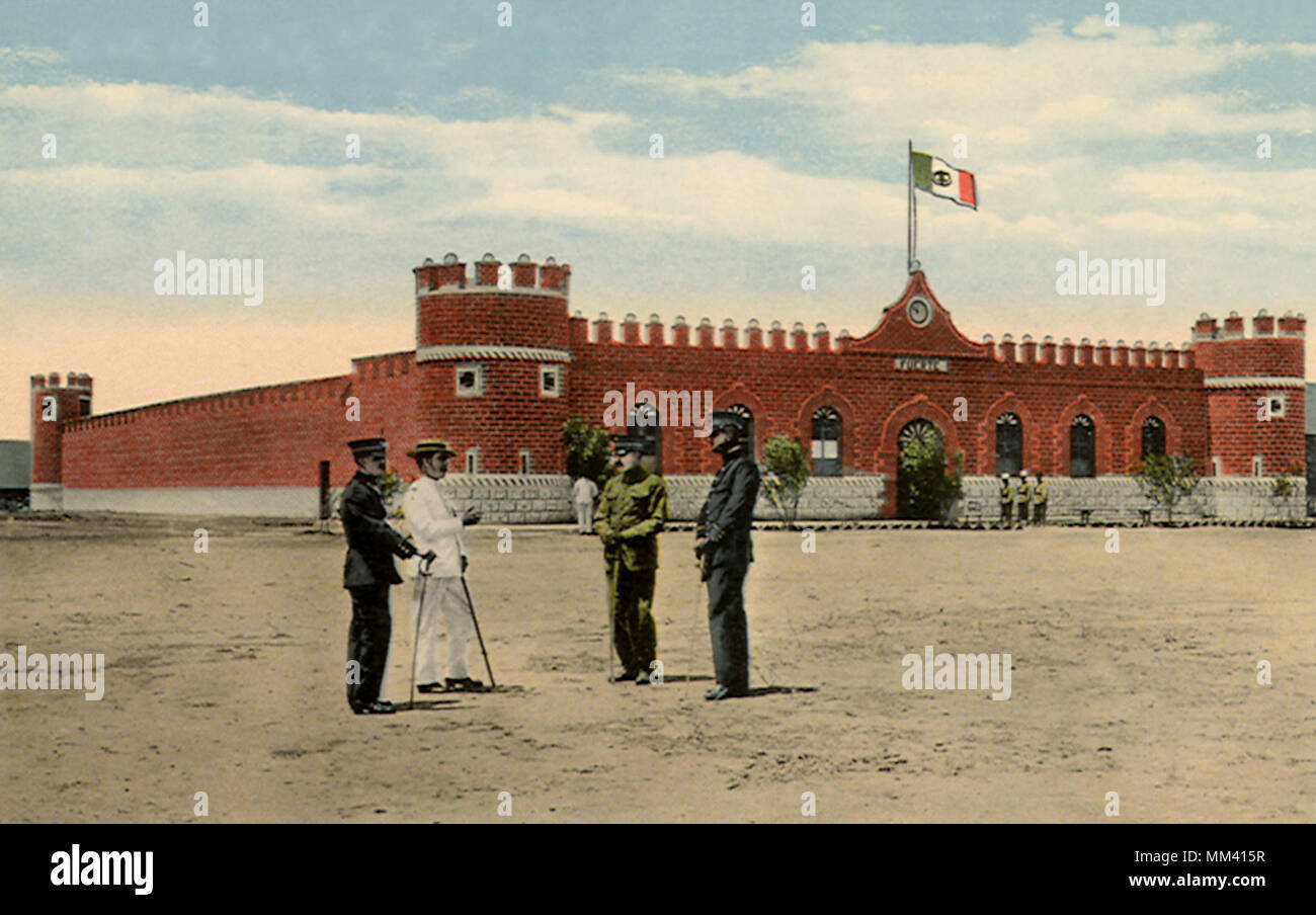 Fort. Tijuana. 1910 Banque D'Images