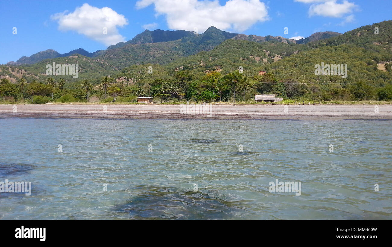 Les plages tropicales de l'île Atauro, au Timor oriental Banque D'Images