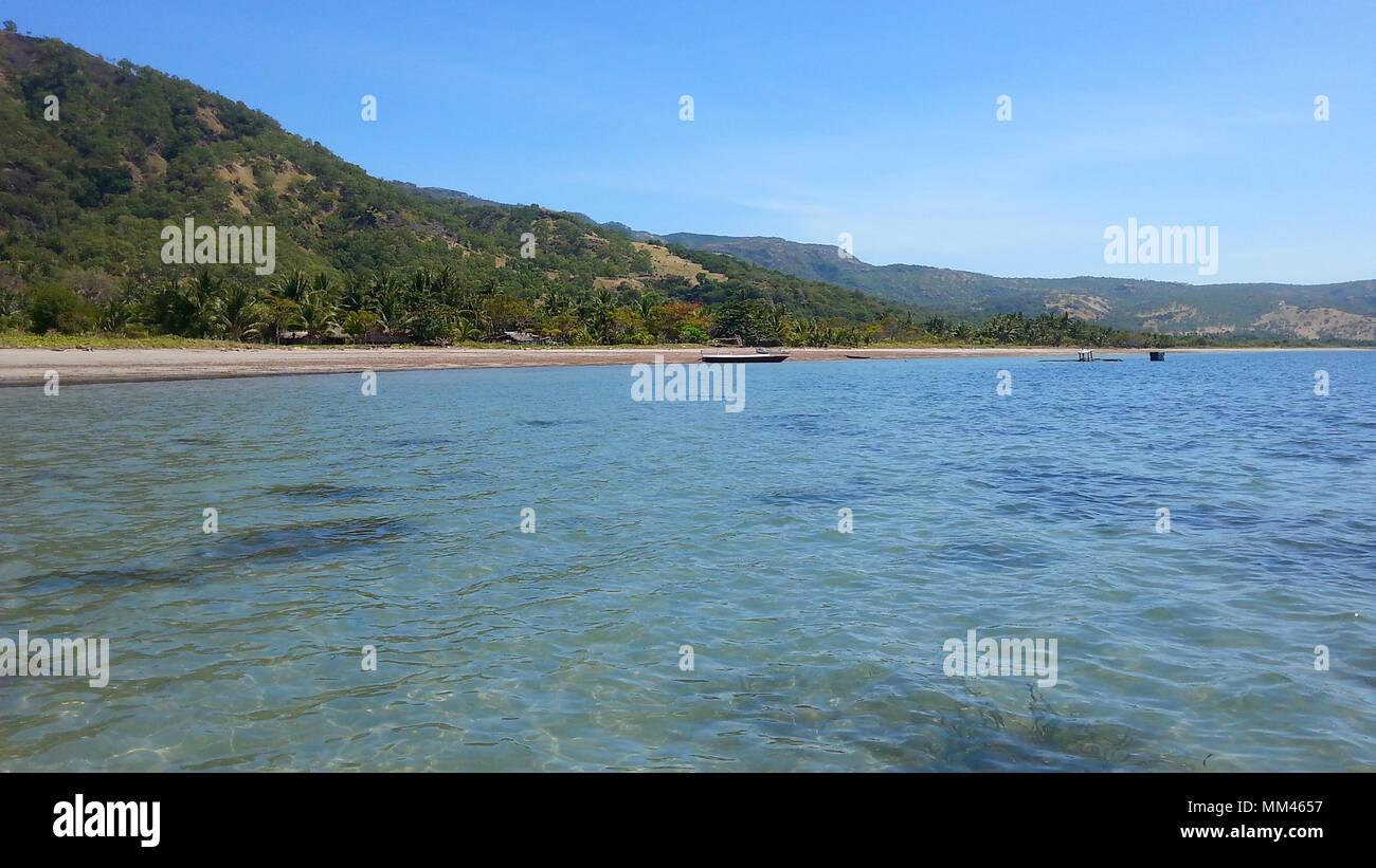 Les plages tropicales de l'île Atauro, au Timor oriental Banque D'Images