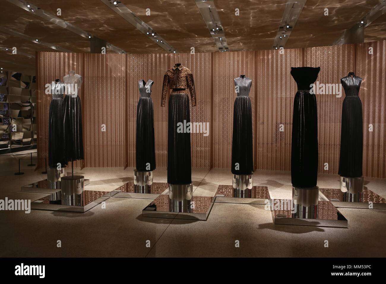 Azzedine Alaia le couturier ,le Design Museum, Londres, Angleterre Banque D'Images