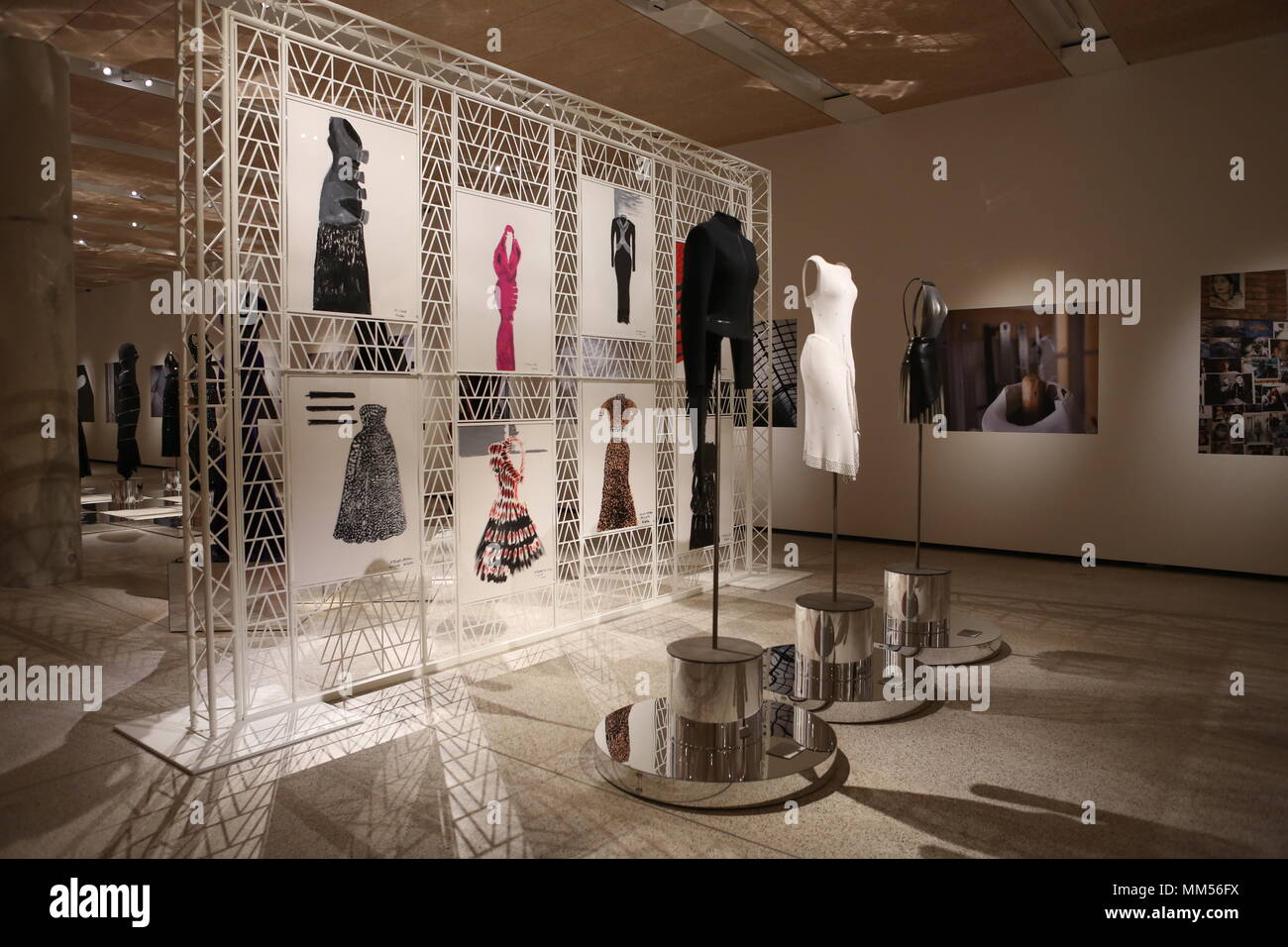 Azzedine Alaia le couturier ,le Design Museum, Londres, Angleterre Banque D'Images