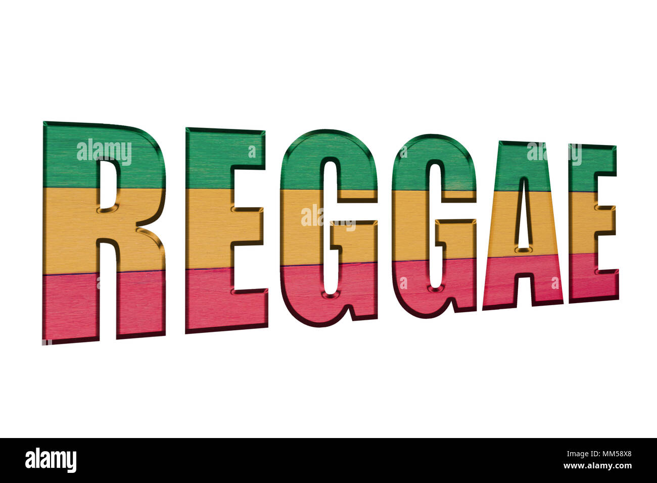 Concept Reggae Banque D'Images