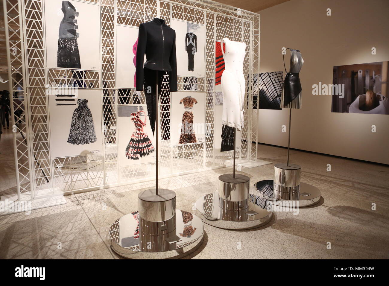 Azzedine Alaia le couturier ,le Design Museum, Londres, Angleterre Banque D'Images