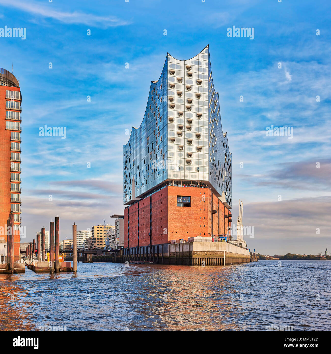 Elbphilharmonie à Hambourg Banque D'Images