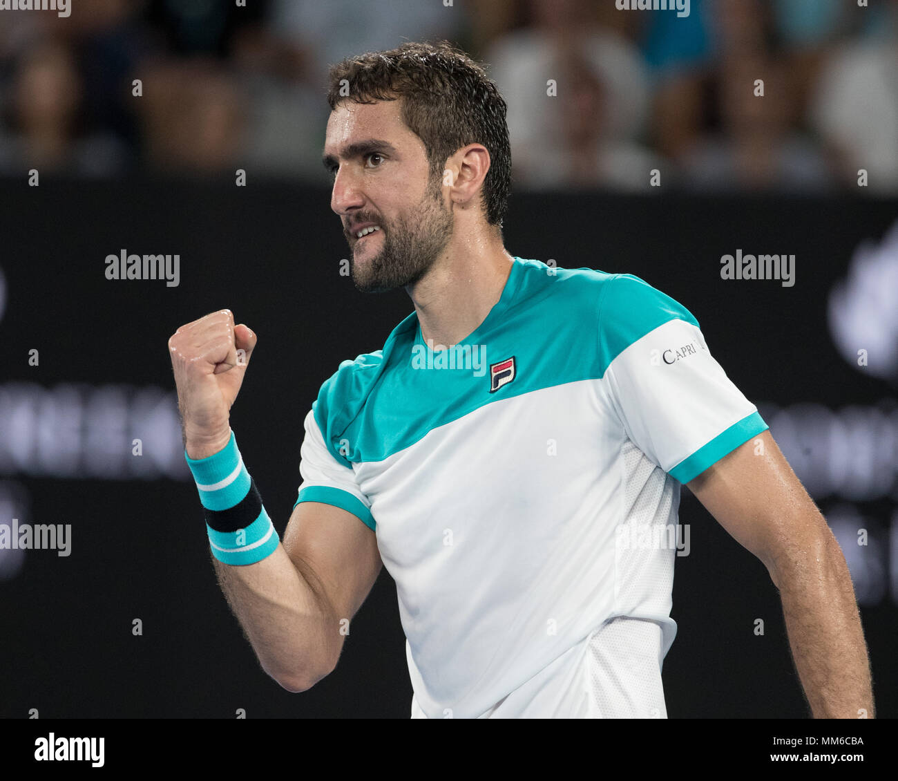 Joueur de tennis professionnel croate Banque de photographies et d