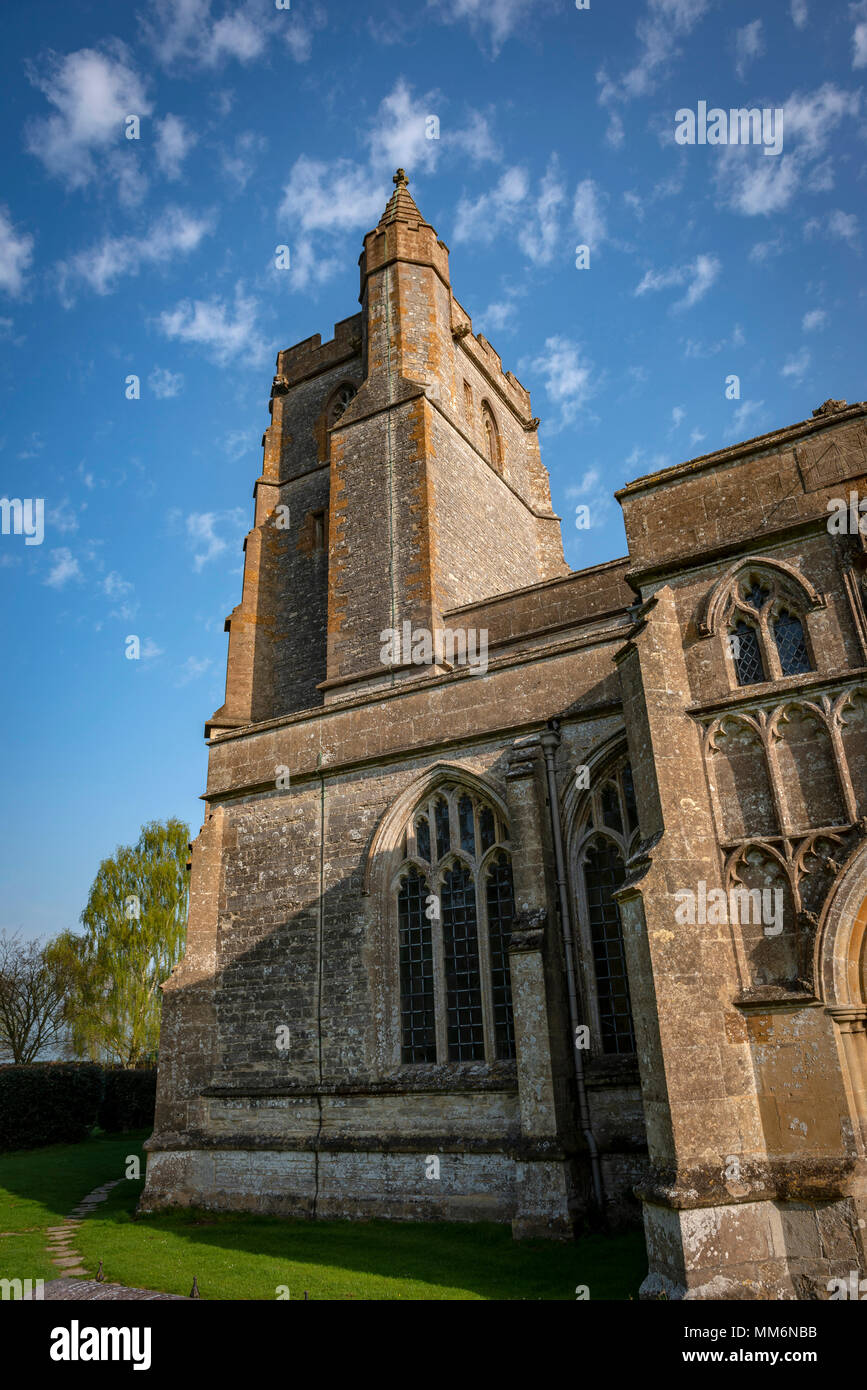 L'église de St Michael, North Cadbury, Somerset, UK Banque D'Images