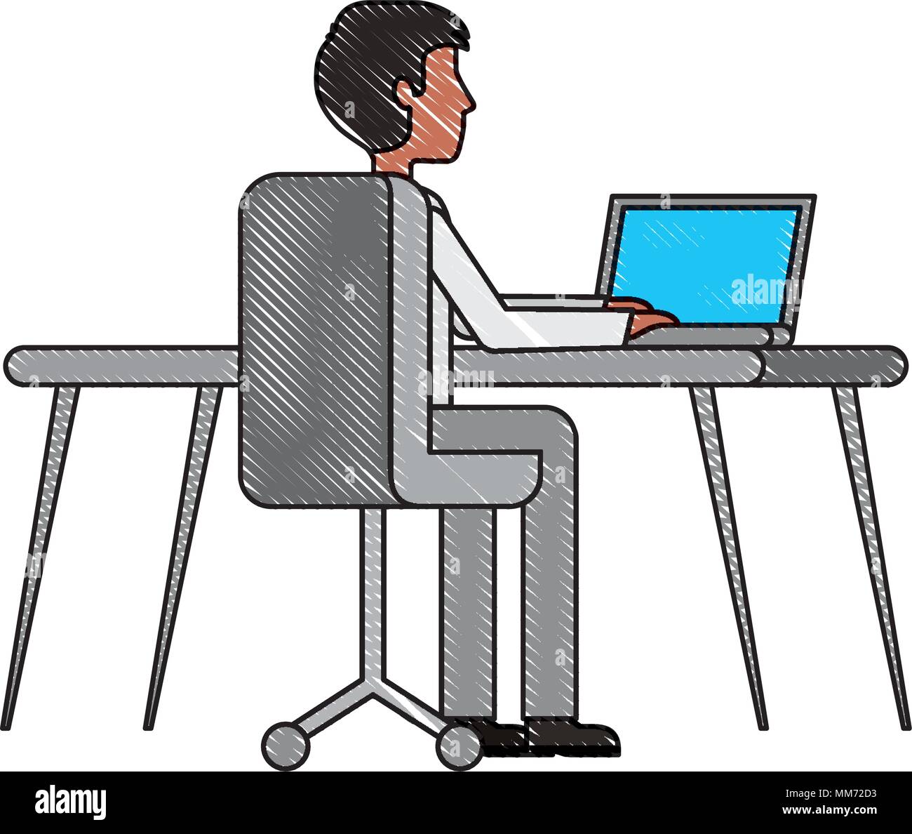 Bureau Dessin Anime Fond Lieu Travail Bureau Affaires Dessine Room Moderne Main Workplace Fond Interior Canstock