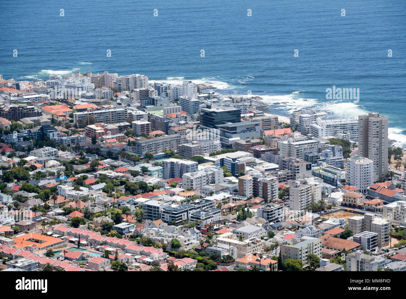 Portrait de la ville du Cap, Afrique du Sud Banque D'Images