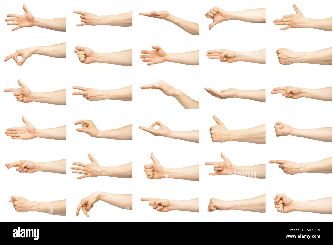 Gestes de la main ou mudras Banque de photographies et d’images à haute