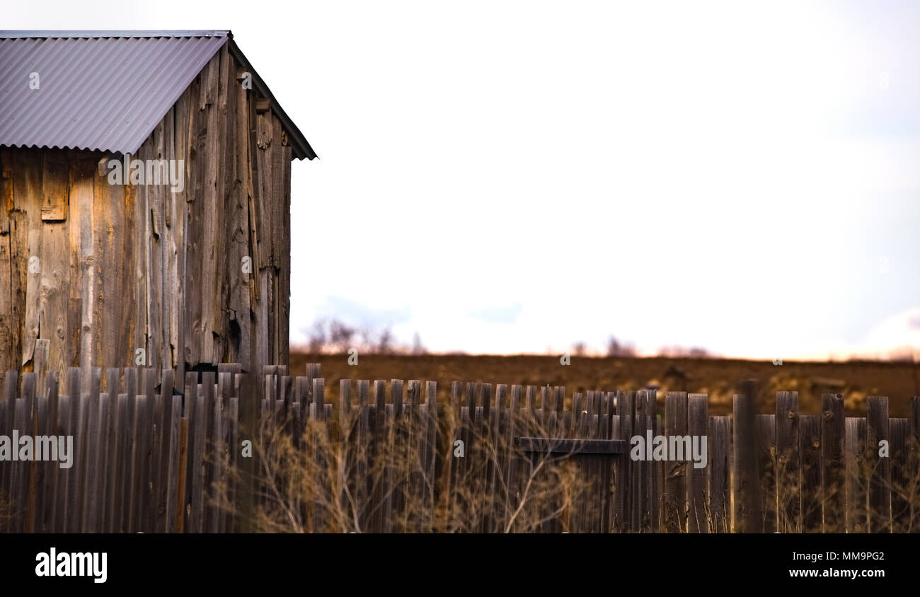 Brown Hills de l'Idaho Banque D'Images