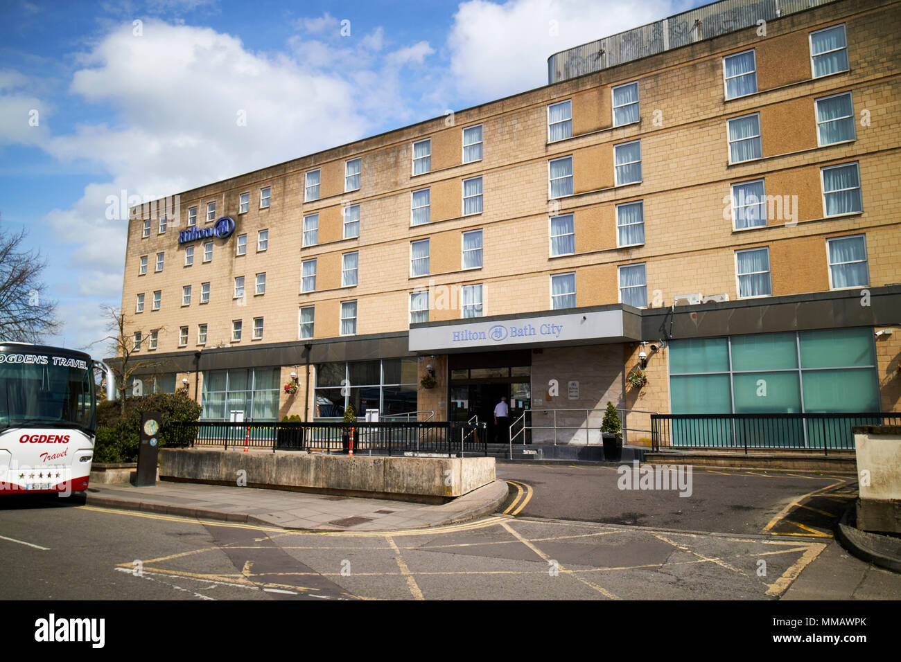 L'hôtel Hilton Bath City Hotel Bath England UK Banque D'Images