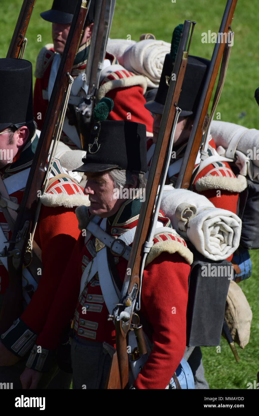 Whittington castle siege 2018 événement Banque D'Images