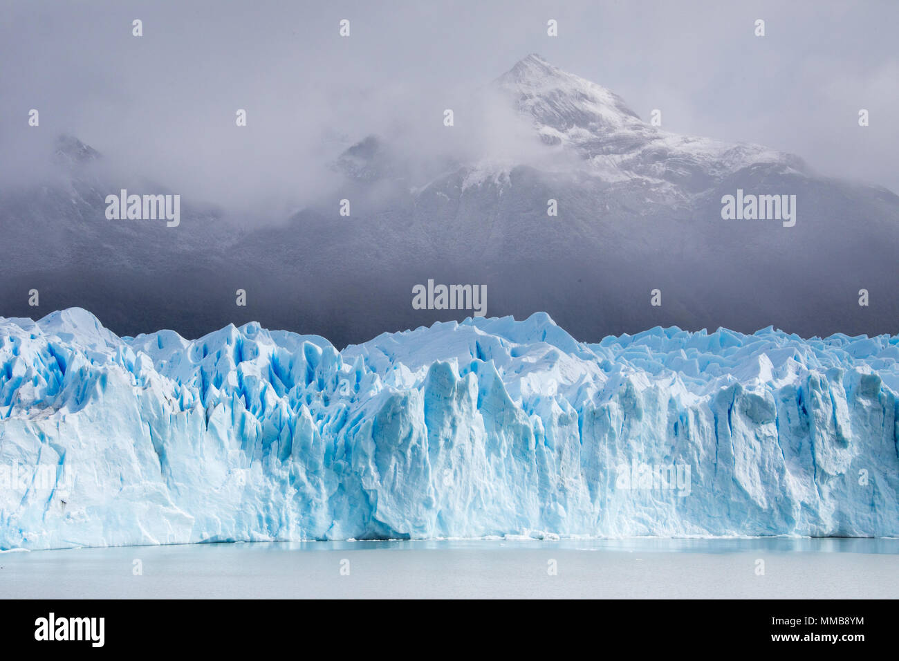 Perito Moreno Glacier, Parque Nacional Los Glaciares, Argentine Banque D'Images