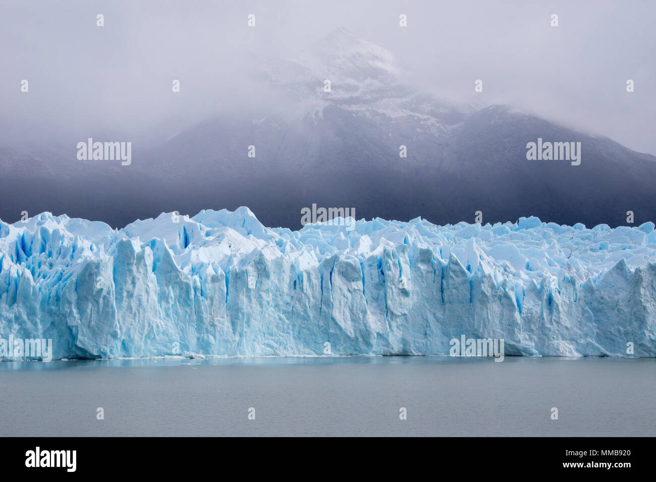 Perito Moreno Glacier, Parque Nacional Los Glaciares, Argentine Banque D'Images
