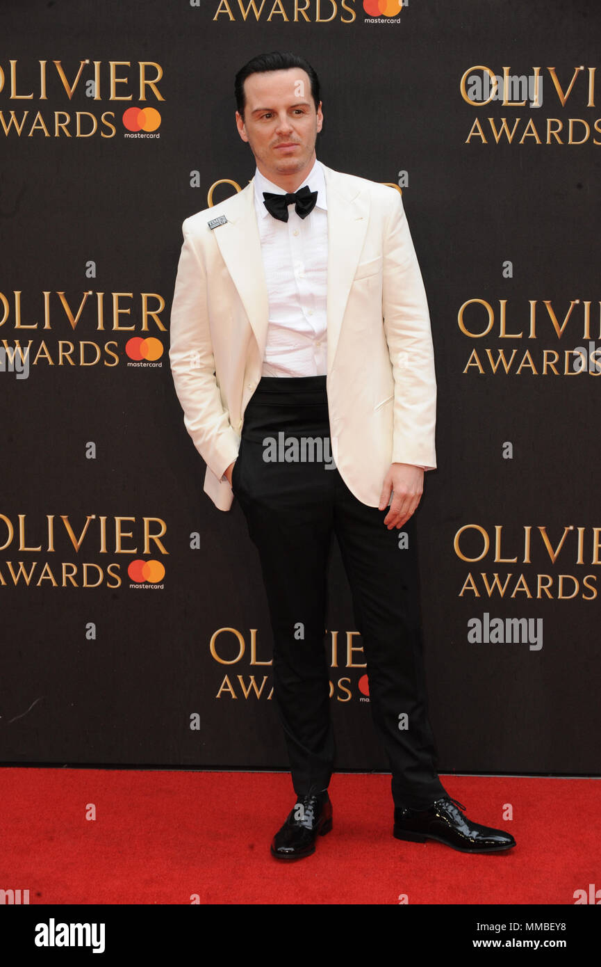 2018 Olivier Awards avec Mastercard, s'est tenue au Royal Albert Hall à Londres. Avec : Andrew Scott Où : London, Royaume-Uni Quand : 08 Avr 2018 Crédit : WENN.com Banque D'Images