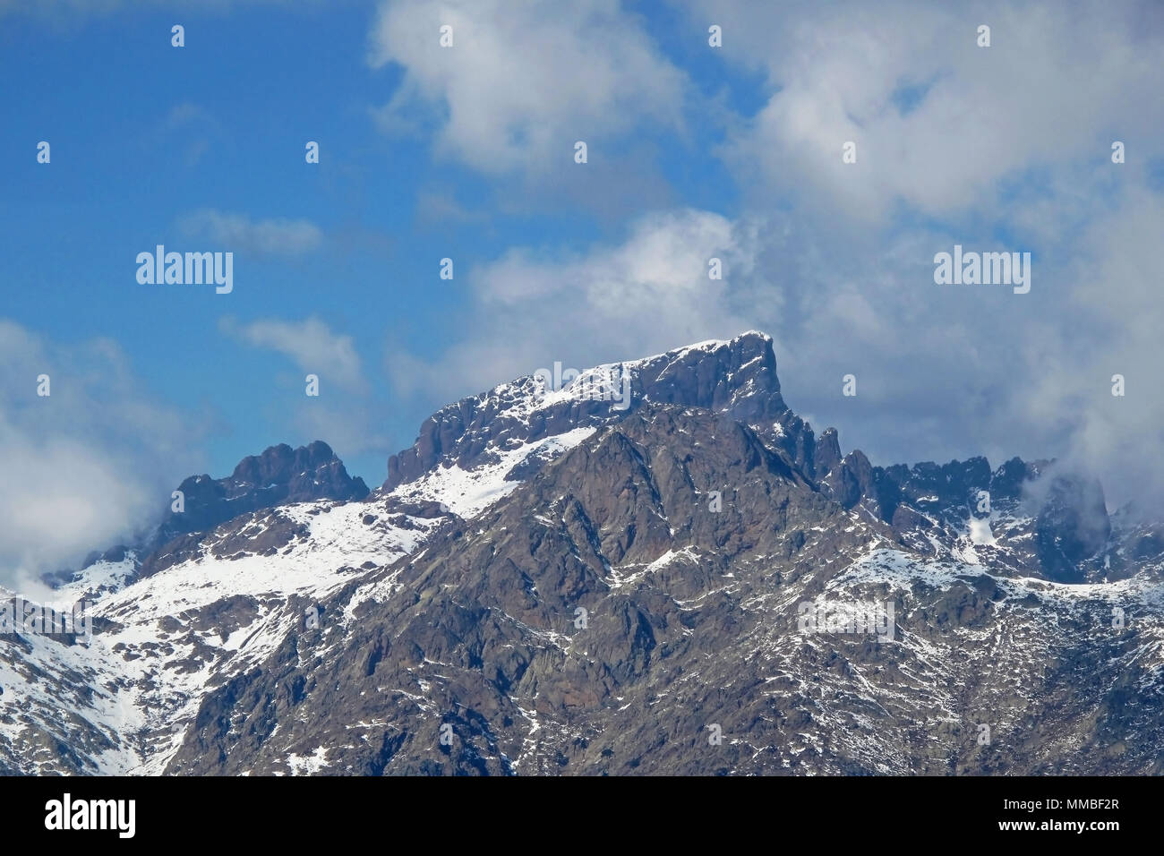 Sommets Monte Cinto 2706 M Daltitude La Plus Haute
