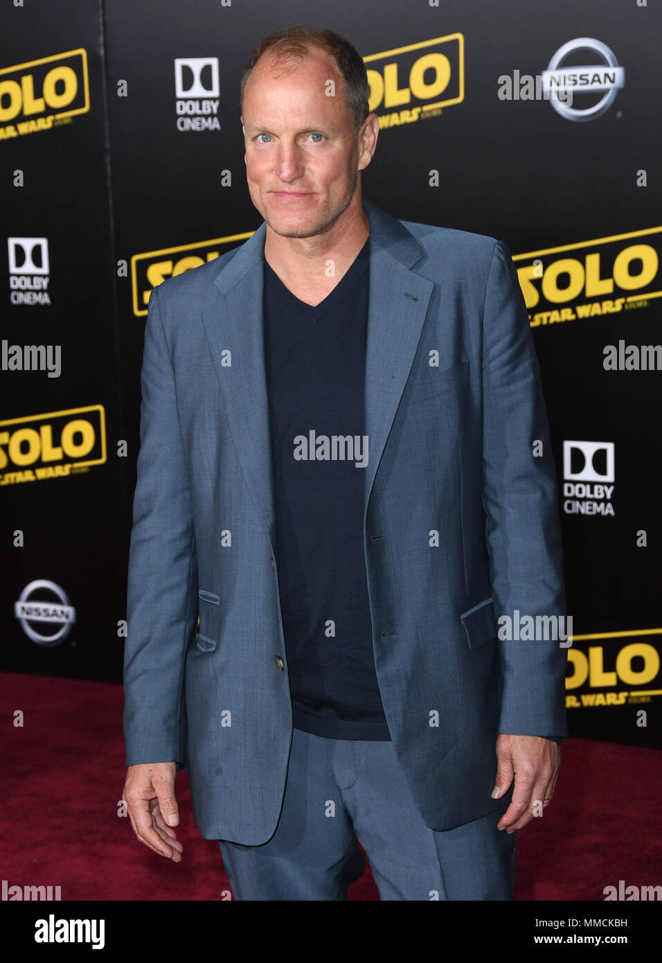 Hollywood, CA, USA. 10 mai, 2018. 10 mai 2018 - Hollywood, Californie - Woody Harrelson. ''Solo : Une histoire de la guerre des étoiles'' Los Angeles Premiere tenue au Kodak Theater. Crédit photo : Birdie Thompson/AdMedia Crédit : Birdie Thompson/AdMedia/ZUMA/Alamy Fil Live News Banque D'Images