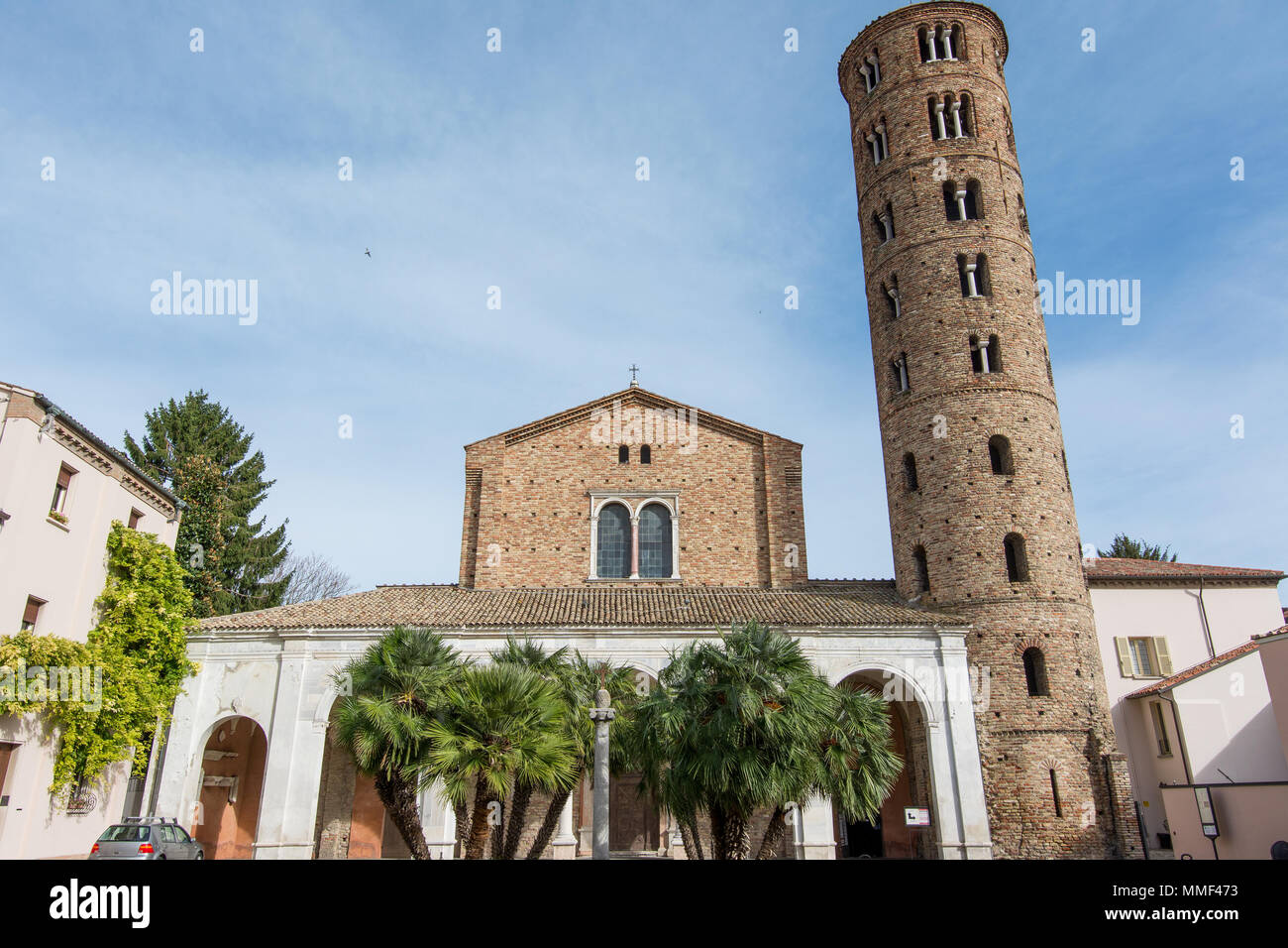 Basilica di Sant'Apollinare Nuovo - 6e siècle, l'église, Ravenne, Italie Banque D'Images