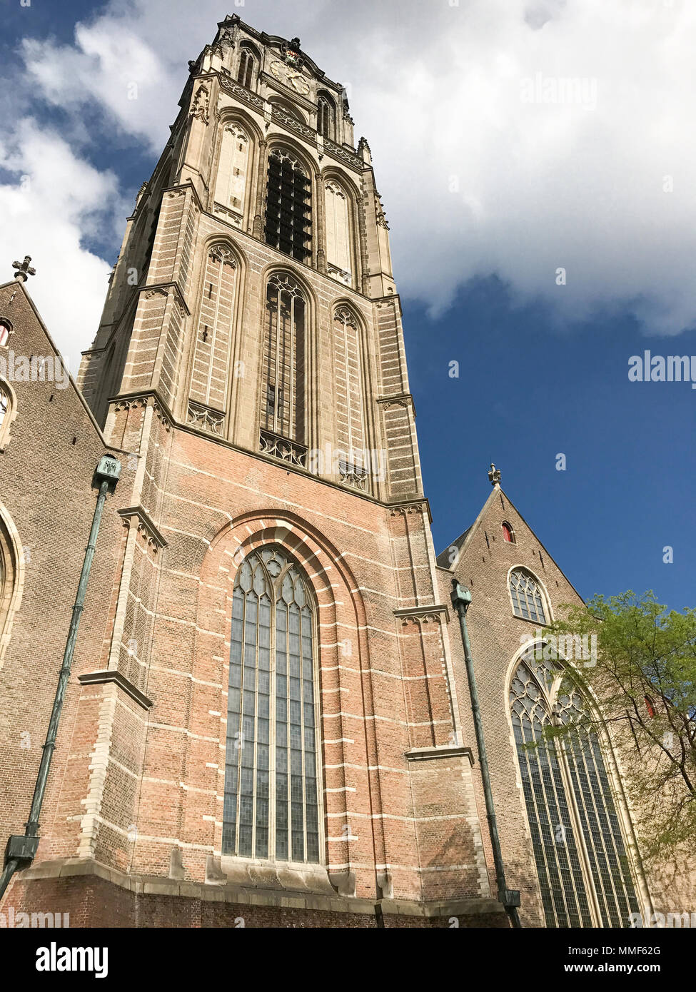 L'église Saint-Laurent, une église protestante dans le centre-ville de Rotterdam Banque D'Images