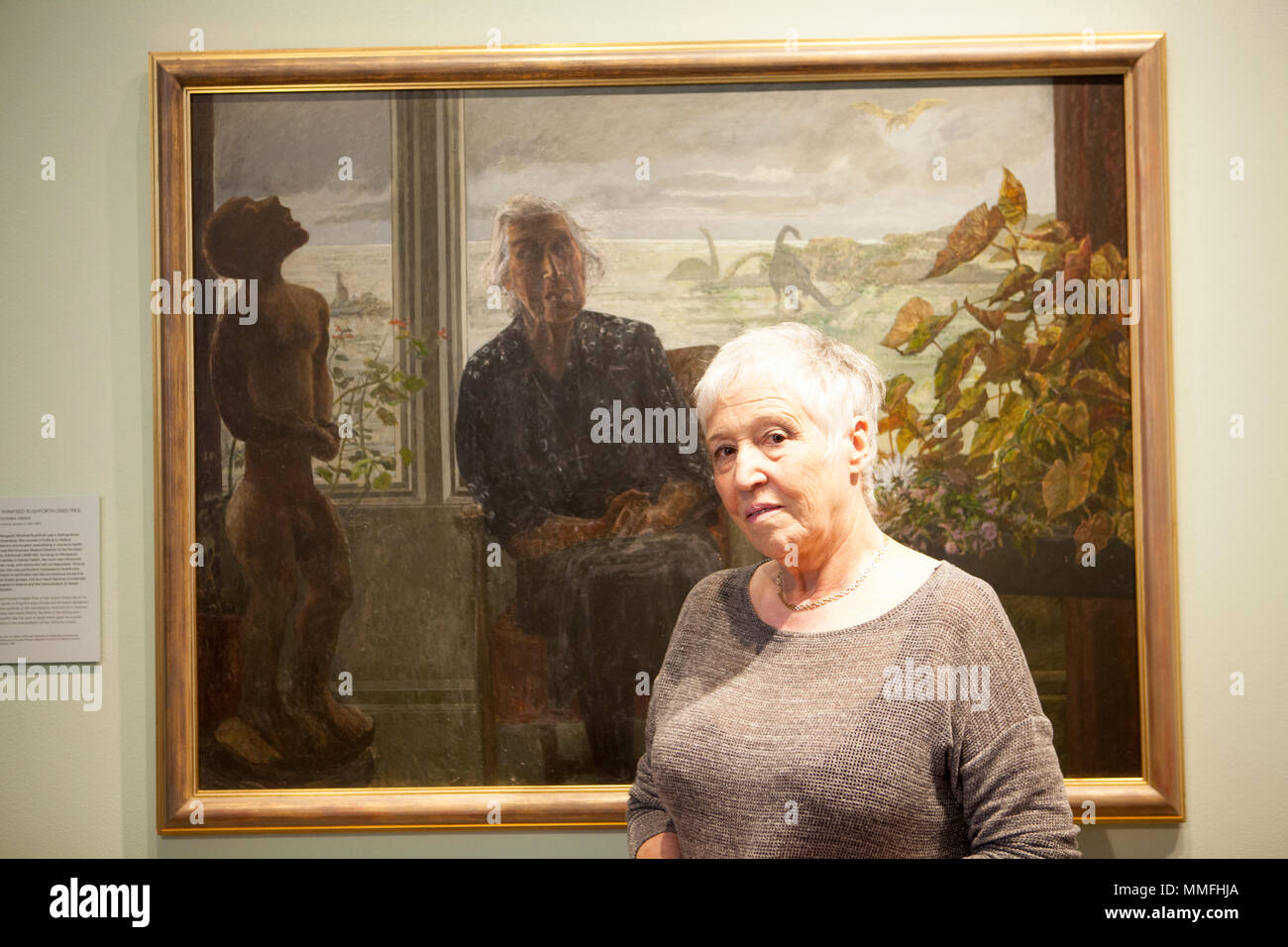 Edimbourg, Ecosse. UK. 11 mai 2018. Appuyez sur Afficher pour Victoria Crowe : au-delà de la ressemblance à la Scottish National Portrait Gallery. Édimbourg. Exécution de l'exposition 12 mai - 18 novembre 2018. Photo : Victoria Crowe. Pako Mera/Alamy live News Banque D'Images