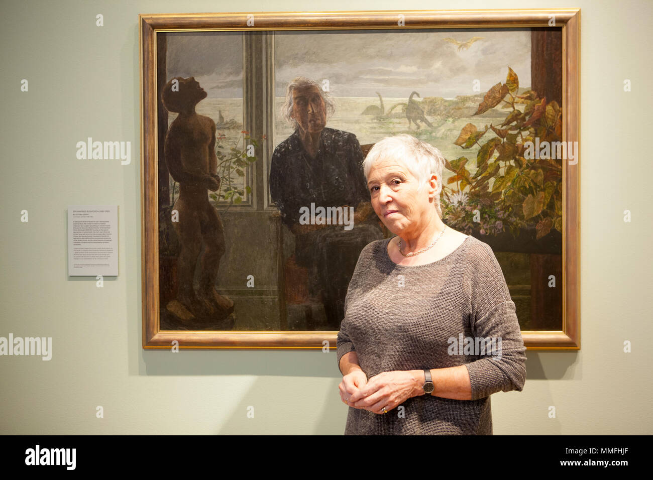 Edimbourg, Ecosse. UK. 11 mai 2018. Appuyez sur Afficher pour Victoria Crowe : au-delà de la ressemblance à la Scottish National Portrait Gallery. Édimbourg. Exécution de l'exposition 12 mai - 18 novembre 2018. Photo : Victoria Crowe. Pako Mera/Alamy live News Banque D'Images