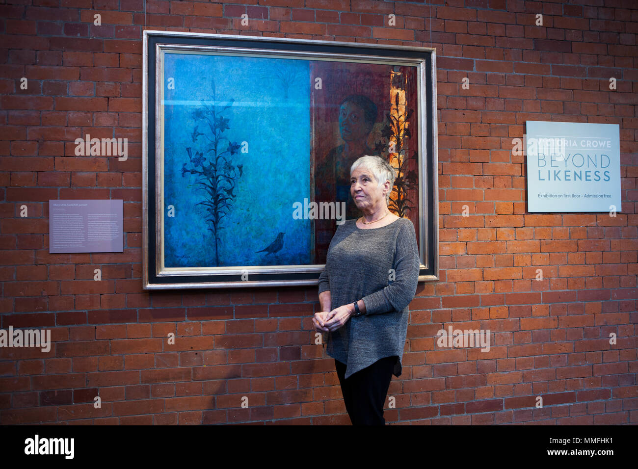 Edimbourg, Ecosse. UK. 11 mai 2018. Appuyez sur Afficher pour Victoria Crowe : au-delà de la ressemblance à la Scottish National Portrait Gallery. Édimbourg. Exécution de l'exposition 12 mai - 18 novembre 2018. Photo : Victoria Crowe. Pako Mera/Alamy live News Banque D'Images