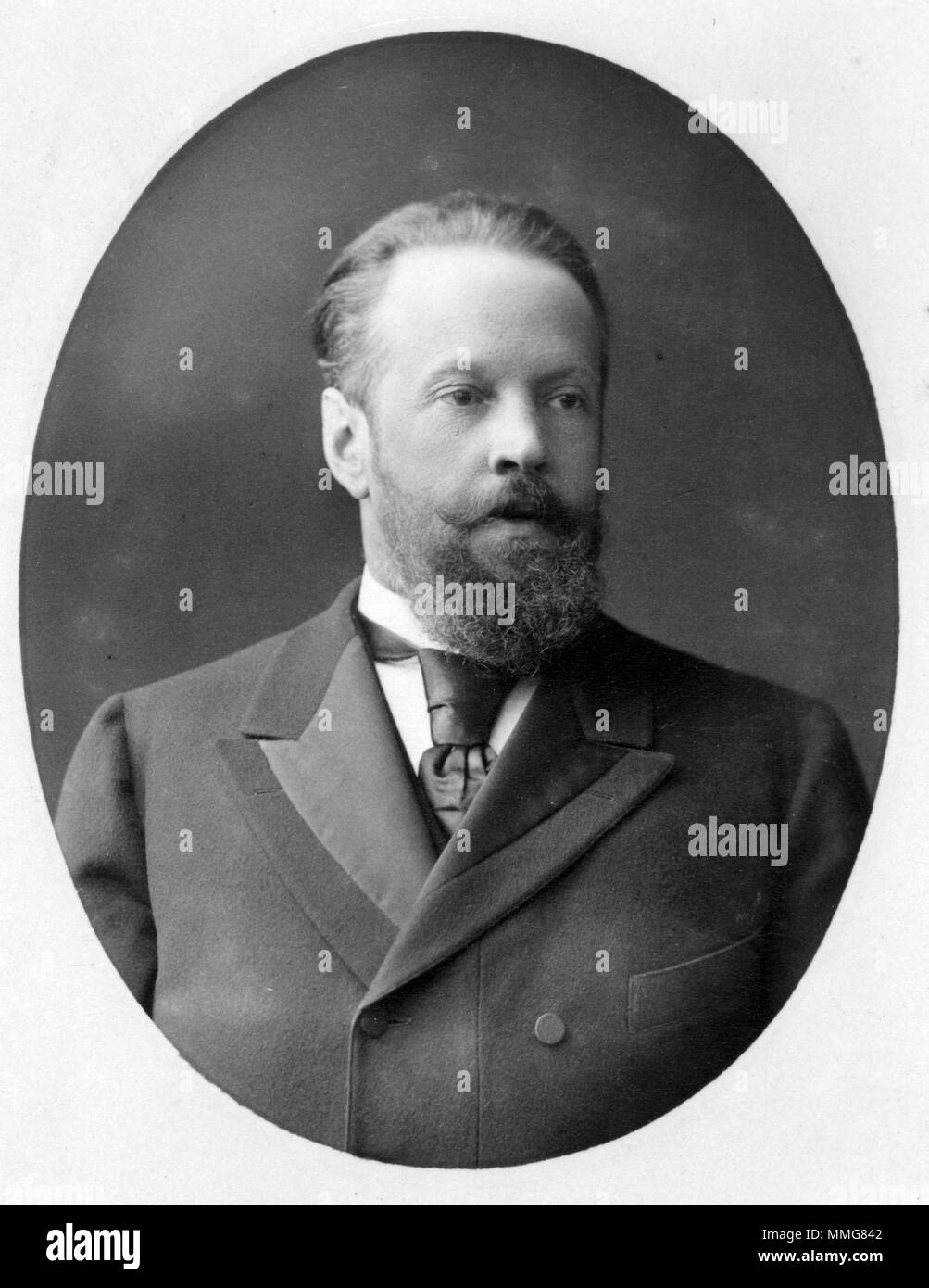 Yulyevich Count Sergei Witte (1849 - 1915), premier ministre de la Russie impériale, 1er premier ministre de la Russie Banque D'Images