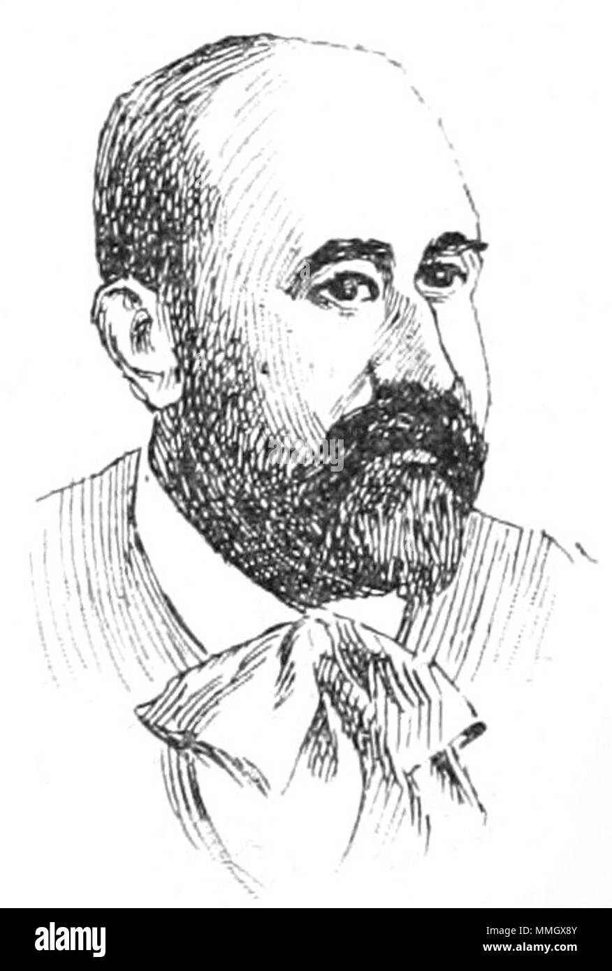 . 'La nouvelle Chambre' : 'Babaud-Lacroze'. . 1898. Maurice Dulac Babaud Lacroze, Antoine Banque D'Images