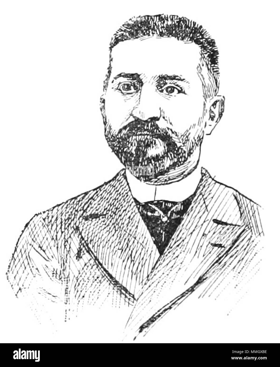 . 'La nouvelle Chambre' : 'Gervaize'. . 1898. Maurice Dulac Gervaize, Ludovic Banque D'Images