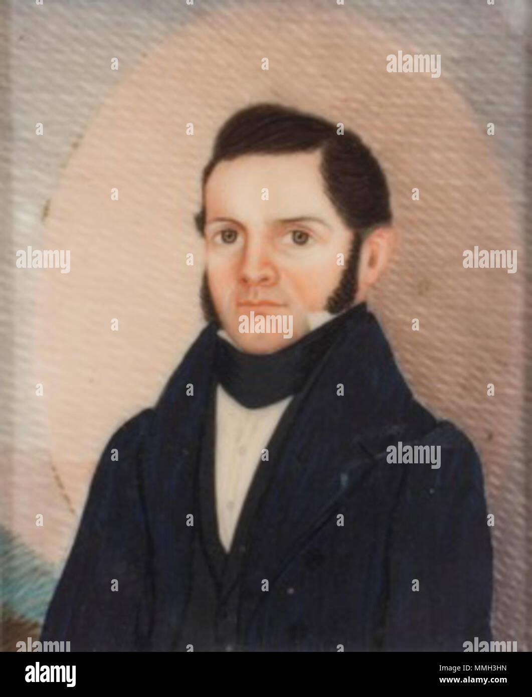 . Anglais : Miniature d'Algernon Sidney Lewis par Anson Dickinson . avant 1852. Anson Dickinson (1779-1852) Description Le peintre américain Date de naissance/décès 19 Avril 1779 9 mars 1852 Lieu de naissance/décès Centre Milton Milton District historique du quartier historique du centre de contrôle d'autorité : Q4770718 : VIAF ?30913240 ULAN : ?500006162 RCAC : ?n83129796 NLA : ?36419339 GND : ?13790679X WorldCat 38 Algernon Sidney Lewis Banque D'Images