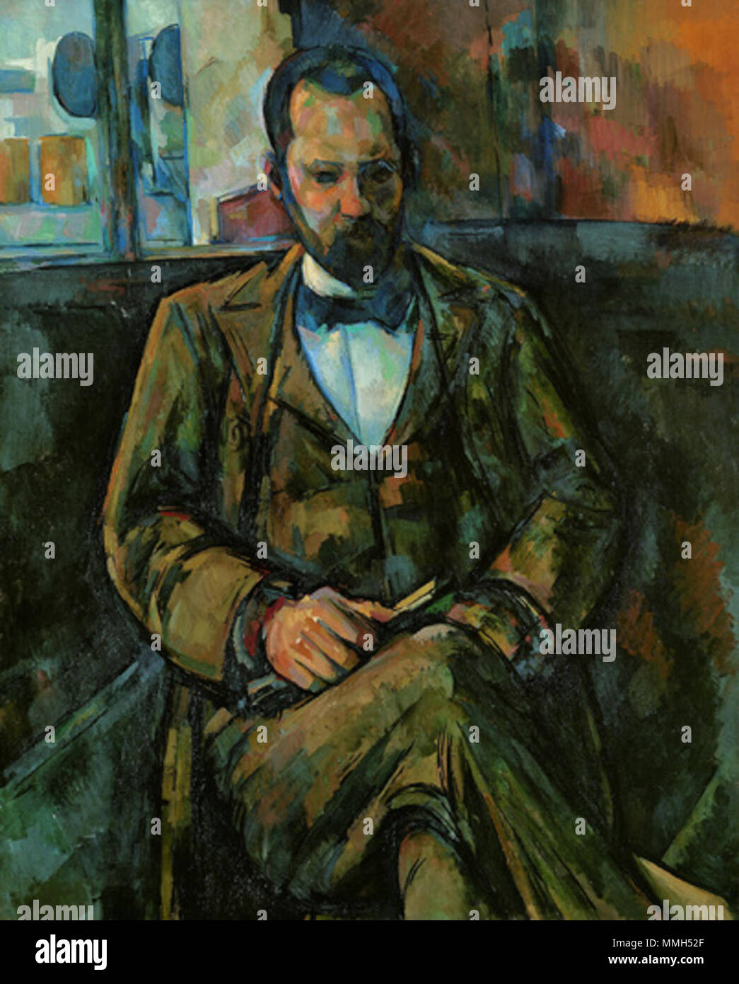 Ambroise Vollard. 1899. Ambroise Vollard Cézanne Banque D'Images