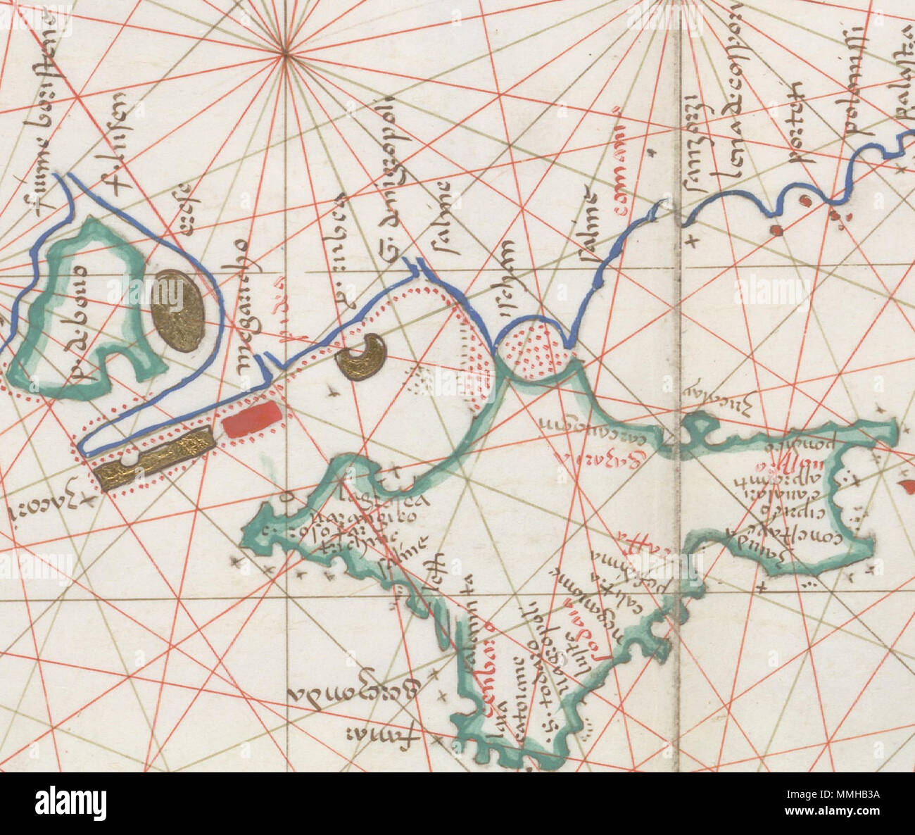 . Anglais : mer Noire. HM 27. BATTISTA AGNESE, PORTOLAN Italie ATLAS, Venise, 1553 Numéro d'appel : HM 27 et suivants : Folio 11v-12 Description : mer Noire. . 1553. Battista Agnese (1500-1564) Description cartographe italien Date de naissance/décès 1500 1564 Lieu de naissance Lieu de travail République de Venise Gênes contrôle d'autorité : Q612967 : VIAF ?268129227 ISNI : ?0000 0003 8320 9717 RCAC : ?n81089266 NLA : ?35112164 GND : ?113428391 WorldCat Battista Agnese. Mer noire. HM 27. PORTOLAN ATLAS (1553) Venise.C Banque D'Images