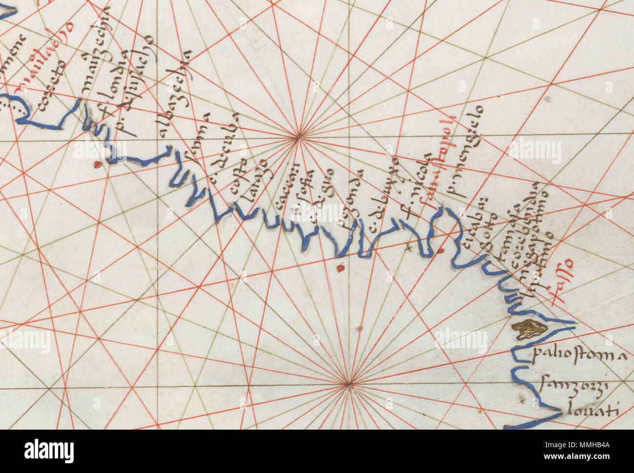 . Anglais : mer Noire. HM 27. BATTISTA AGNESE, PORTOLAN Italie ATLAS, Venise, 1553 Numéro d'appel : HM 27 et suivants : Folio 11v-12 Description : mer Noire. . 1553. Battista Agnese (1500-1564) Description cartographe italien Date de naissance/décès 1500 1564 Lieu de naissance Lieu de travail République de Venise Gênes contrôle d'autorité : Q612967 : VIAF ?268129227 ISNI : ?0000 0003 8320 9717 RCAC : ?n81089266 NLA : ?35112164 GND : ?113428391 WorldCat Battista Agnese. Mer noire. HM 27. PORTOLAN (Venise 1553) ATLAS.E Banque D'Images