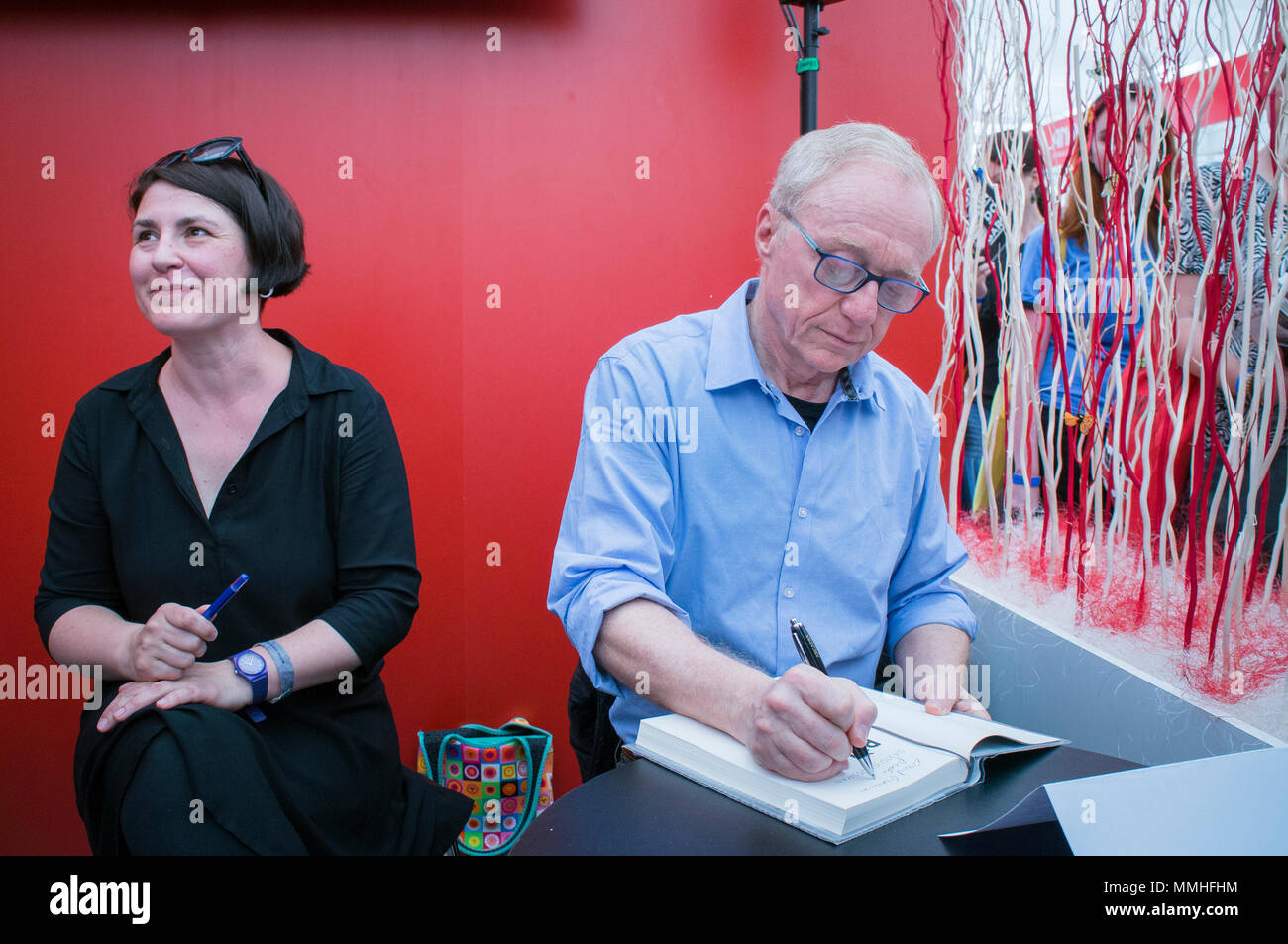 David Grossman, Lenka Bukovska Banque D'Images